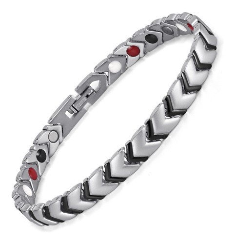 4 Elementos De La Poder De Plata   Negro Titanio Magnetotera 0