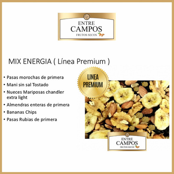 Mix Frutos Secos Linea Premium X 1 Kg - Mix Con Bananas !! 1