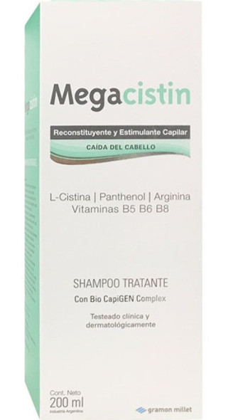 Megacistin Shampoo Tratante Estimulante Capilar 0