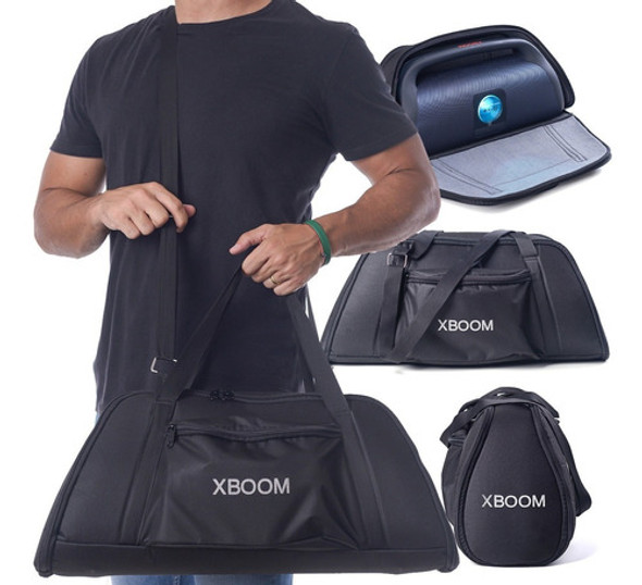 Bolsa Case Bag P/ LG Xboom Go Power Xg9 Resistente Envio Já 0