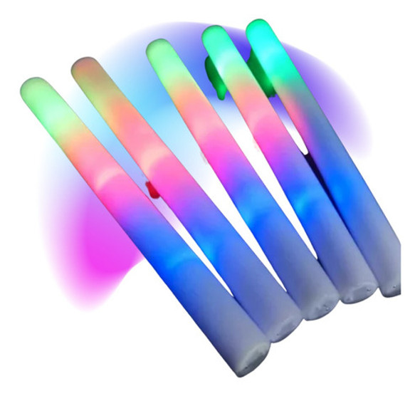 Kit 15 Bastão Led Casamento Balada Neon Pisca Luzes Festas 0