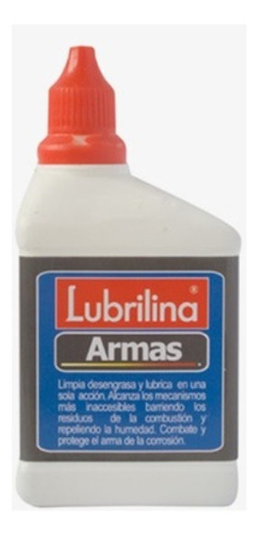 Limpiador Desengrasante Lubricante Para Armas Lubrilina 50cc 0