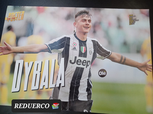 Póster Tiki Tiki Dybala Juventus Pavón Boca 0