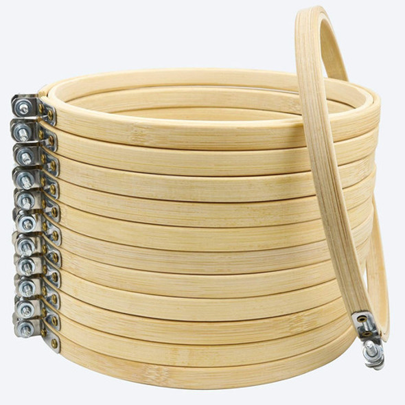 Bastidores P/bordar De Bamboo (15cm) Pack X 12 0