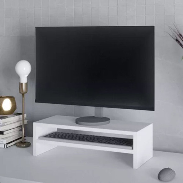 Organizador De Mesa Suporte Base Para Monitor Ergonômico 1
