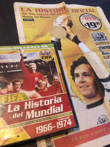Antigua Revista Y Dvd Sin Uso Mundial 1966-1974. 54269 0