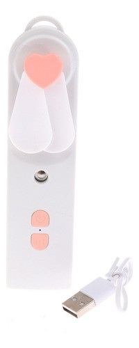 Mini Ventilador 2 Em 1 Nano Mister Usb Cílios 0