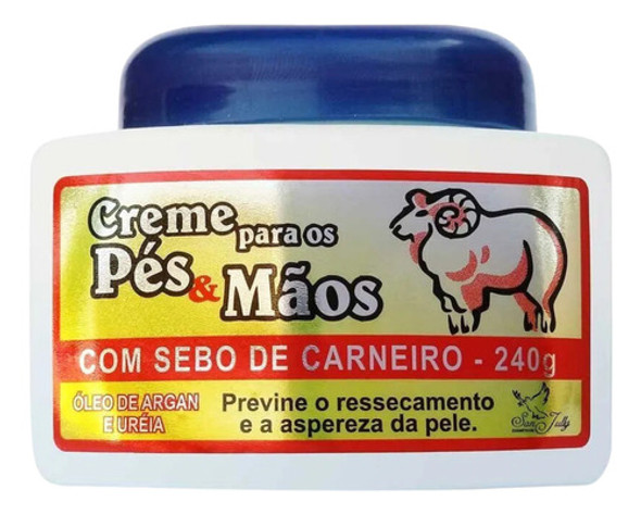 Creme P/ Pés Mãos Sebo De Carneiro San Jully Kit 36 Und 0