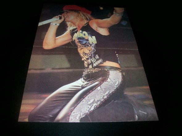 Poster Guns N' Roses * Poison * 41 X 28 (b027) 1