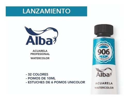 Acuarela Alba Profesional 10 Ml Grupo 1 (x Unidad) 0