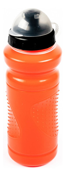 Caramañola Sports 600cc Con Tapa Cubre Pico Roja Plastica Vc 0