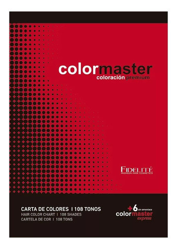 Carta De Colores Colormaster 108 Tonos + 6 C. Master Express 0
