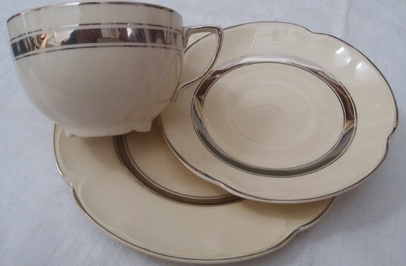 Trío Te Loza Inglesa Antigua Johnson Bros 0