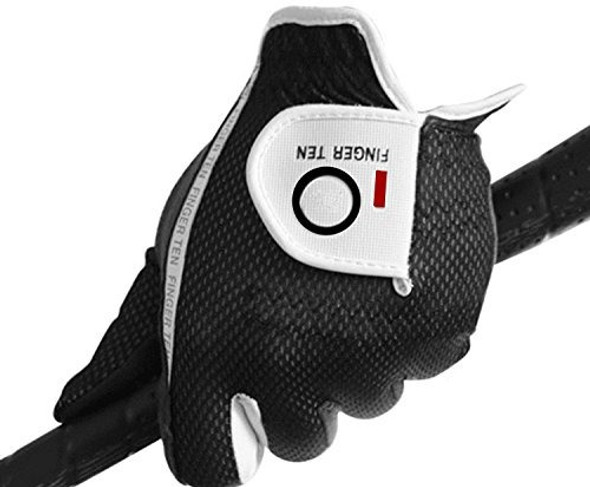 Menâ   S Golf Glove Rain Grip Paquete De Color Gris Negro, 0