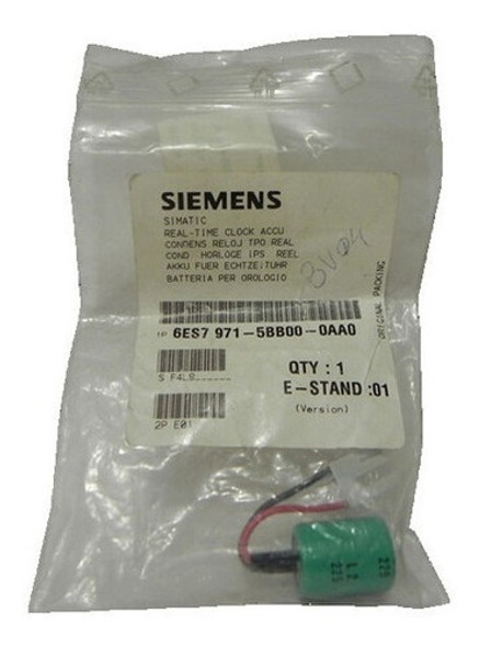 Bateria P/ Reloj Cpu 315/315-2dp 6es7971-5bb00-0aa0 Siemens 1