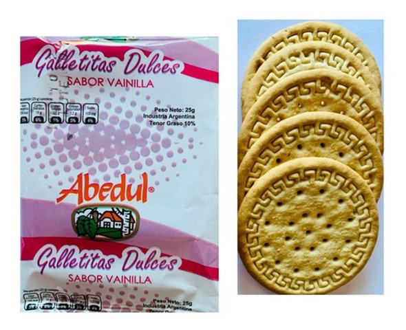 Galletitas Dulces Vainilla Individuales Abedul X50 Paquetes 0 Galletitas Dulces Vainilla Individuales Abedul X50 Paquetes 0