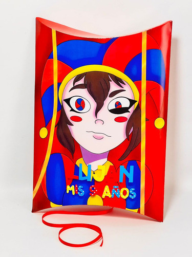 Piñata Personalizada Pillow Pomni Circo Digital 0