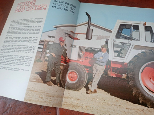 Folleto Case Agri King 1370,1270,1175 High Production Tracto 1