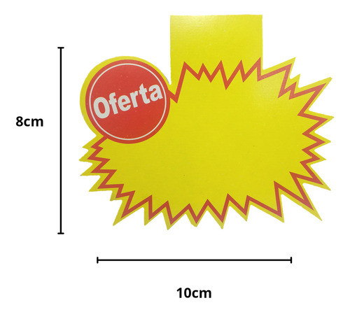 Placa De Oferta Preço Promoção Splash Micro C/100 Uni 1