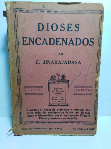 Dioses Encadenados - C. Jinarajadasa 0