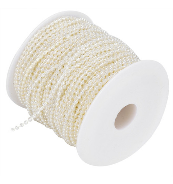 Guirlanda De Miçangas De Plástico, Corda De Pérola Sintética 1 Guirlanda De Miçangas De Plástico, Corda De Pérola Sintética 1