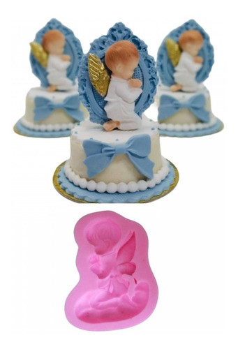 Molde De Silicone Religião - Anjo Anjinho Rezando 0