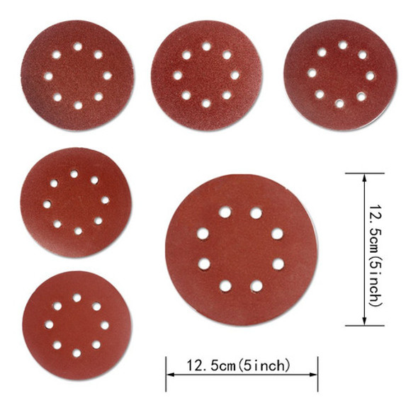 Discos De Lijado De 5 Pulgadas Marca Coceca. 80 Unidades 1