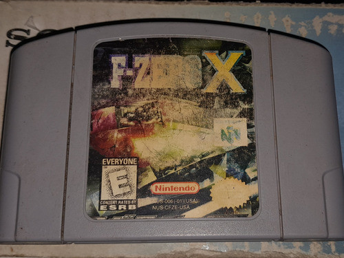 Juego F-zero X64 Para Nintendo 64 (orig/usa) Importado 0