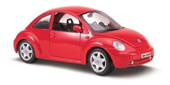 New Beetle Volkswagen Escala 1/18 Metalico Maisto 0