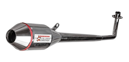 Escape Competicion 110 Wave S Cromo -fabrica- 0