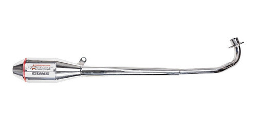 Escape Competicion 110 Wave S Cromo -fabrica- 1