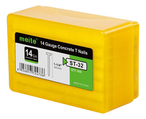 Clavos T Calibre 14 Para Clavadora Neum Hormigon 1 1/4 St32 0