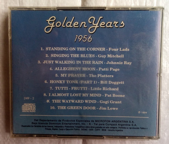 Cd Compilado Golden Years Año 1956 Rock Baladas Oferta Usado 1