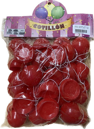 36 Narices De Payaso Plástico Cotillón Carioca 0