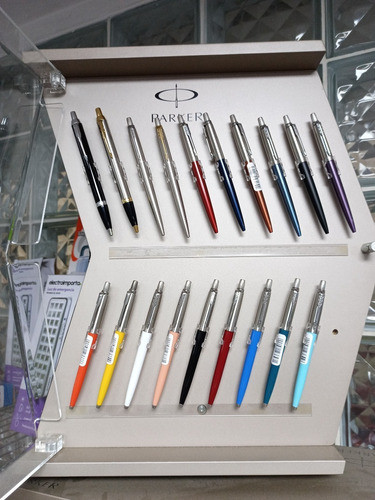 Lapicera Parker Jotter Metal Negra Grab Gratis Electroimport 1