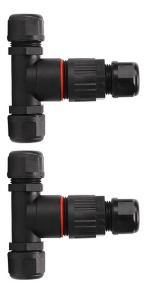 Conector De Fio De 5 Pinos, 2 Peças, Tipo T, Impermeável, Ip 1