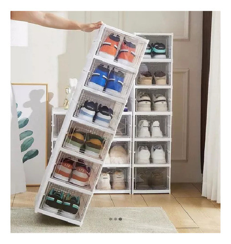 Zapatera Organizador Torre 6 Estantes Plegable Calidad Cuot 1