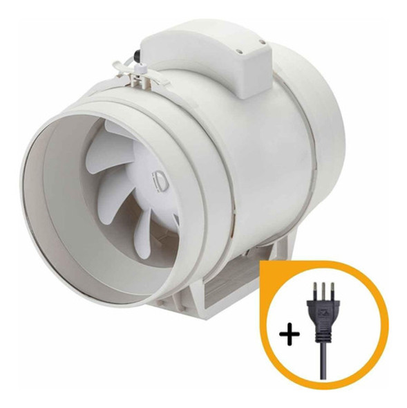 Exaustor Axial Turbo Ventisol 200mm 220v Grow Indoor 1