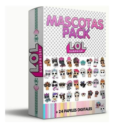 Megakit Lol Surprise Vectores Alfabeto Fondos Cliparts Y Mas 0