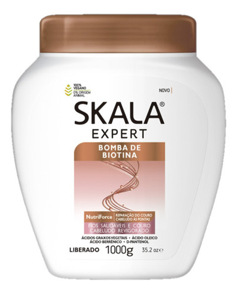 Skala Baño De Crema Bomba De Biotinas X 1000 Ml 0 Skala Baño De Crema Bomba De Biotinas X 1000 Ml 0