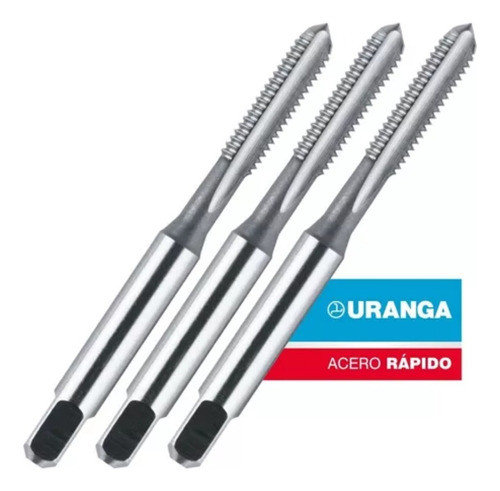 Juego De Machos Acero Rapido M 6 X 1 Hsse Profesional 1