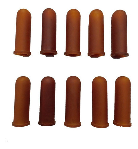 10 Chupetes Latex Gascoine P Balde De Recria Ternero Tambo 0