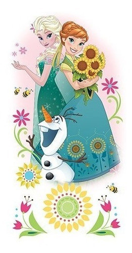 Vinilo Decorativo Pared [114g2ode] Frozen Princesa 0