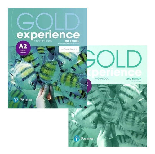 Libro: Gold Experience A2 Student's + Workbook 2nd Edition 0