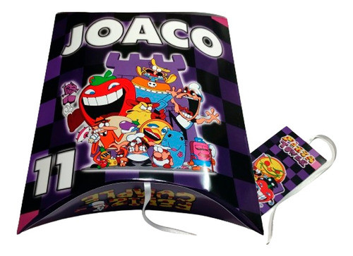 Piñata Pillow Cumple Pizza Tower Peppino Personalizada 0