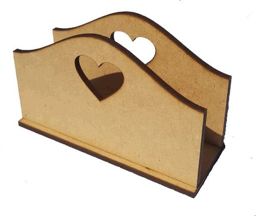 Servilletero Fibrofacil Souvenir Corazón X40 Unidades 0