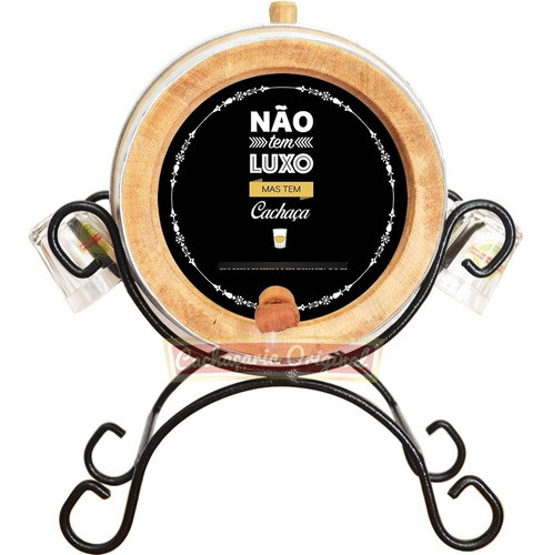 Barril De Umburana 1 Litro - Frases Cachaça 1