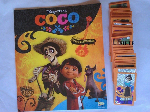 Album Figuritas Completo A Pegar Coco Disney Original Nuevo! 0