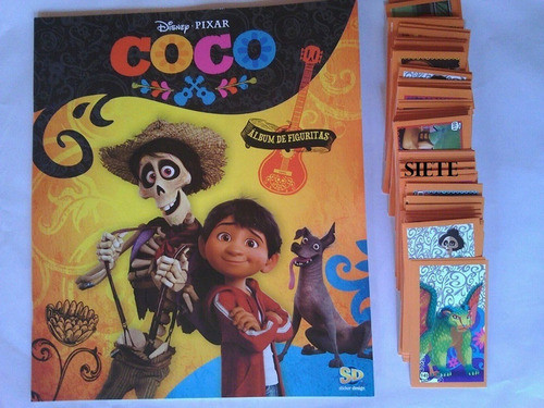 Album Figuritas Completo A Pegar Coco Disney Original Nuevo! 1