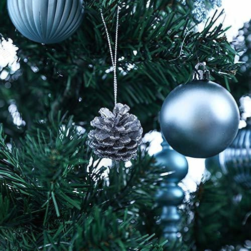 Adornos De Navidad Set De 60 Unidades Tradicionales Azul 1